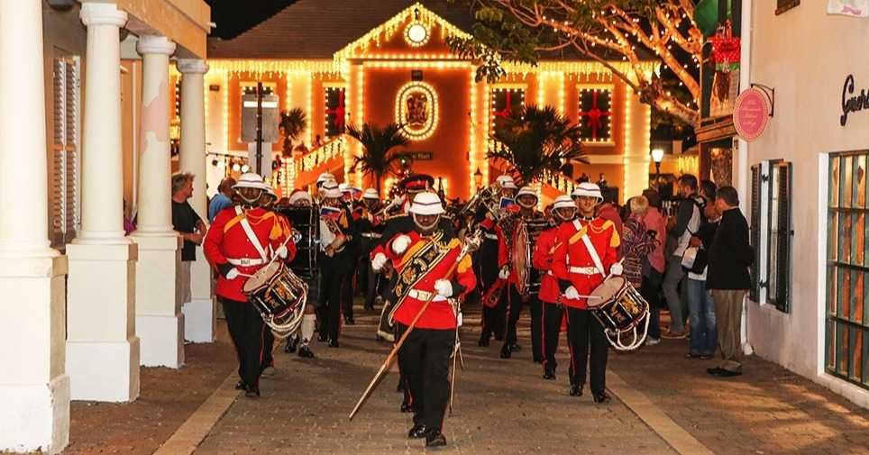 Bermuda military band christmas parade